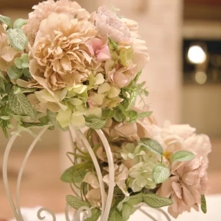 会場のお花