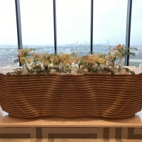 新郎新婦のテーブルもかわいかったです！