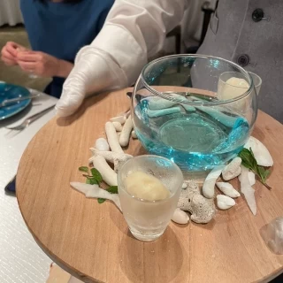 口直しのソルベ