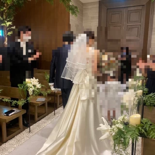 会場内のチャペル