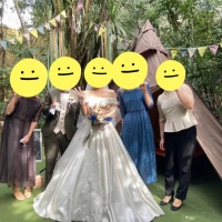 庭にテントをたててそこで写真が取れる