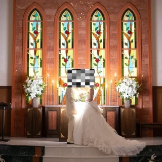 チャペルでの写真