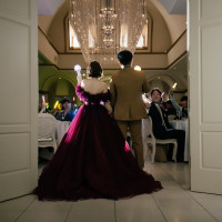 ドレス当て再入場