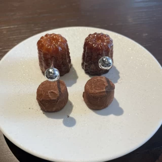 料理の後に出してもらったデザート。美味しかったです。