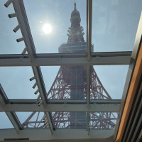 挙式会場から見た東京タワーです。