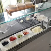 部屋オーキッドの写真。ドリンクバー併設のジェラートバー。