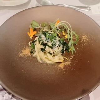 ほうれん草のパスタ
高山のほうれん草でした。