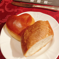 パン　ハート型