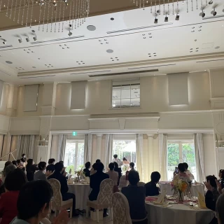 ガーデンから入場