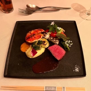 メインの料理の組み合わせ