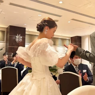 テーブル間が狭く移動の際は下を向いた写真ばかりになってしまう