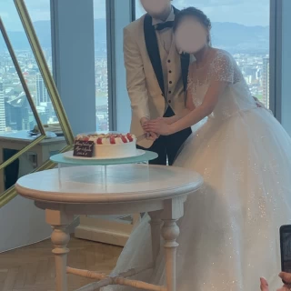 ケーキ入刀