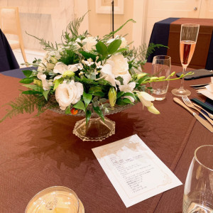 テーブル装飾|656254さんの軽井沢プリンスホテル  フォレスターナ軽井沢の写真(1955371)