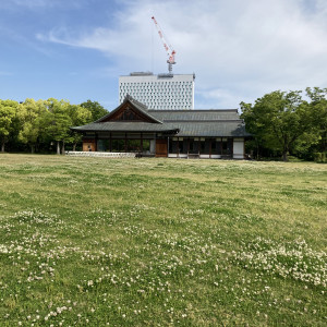 外から見た披露宴会場です|656367さんの大阪城西の丸庭園 大阪迎賓館の写真(1794004)