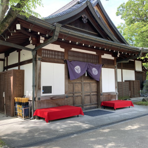 披露宴会場の入り口です|656367さんの大阪城西の丸庭園 大阪迎賓館の写真(1793995)