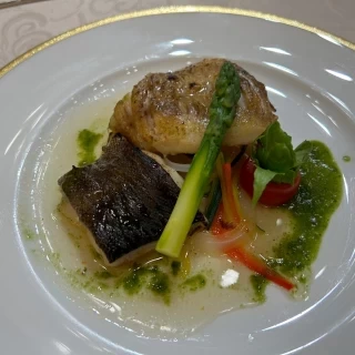 とても美味しい魚のグリルでした