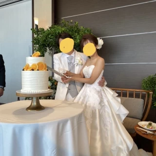 ケーキ入刀