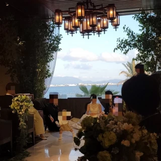 窓からの景色が綺麗です