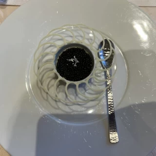 前菜　キャビアが美味しかったです。