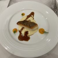 お魚料理です