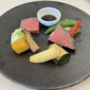 お肉料理も美味しかったです|656702さんのザ・グランスイート (-small luxury resort- THE GRAN SUITE)の写真(2331422)