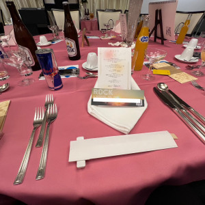 ローズピンクのテーブルクロスが目を引く素敵な空間！|656838さんのセンチュリーロイヤルホテルの写真(1834726)