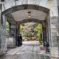 玄関です。とても立派で歴史を感じました。