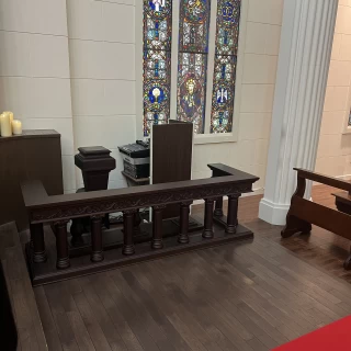 チャペル　両親の席