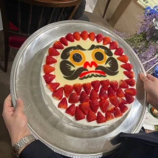 だるまケーキ