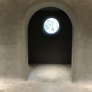 お洒落な入り口です