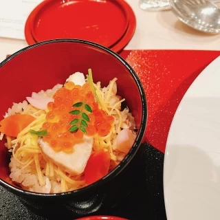 挙式当日のお料理