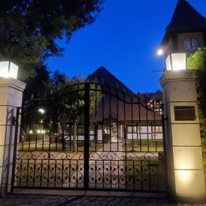 チャペル披露宴会場の入口|657455さんのSHOZAN RESORT KYOTO(SHOZANリゾート京都)の写真(1771038)