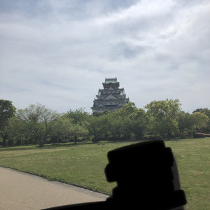 集合写真をこちらでとることもできる|657598さんの大阪城西の丸庭園 大阪迎賓館の写真(1794995)