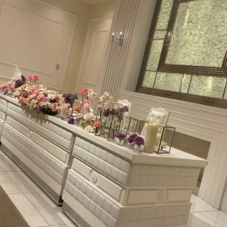 実際に私たちが結婚式をした当日の高座