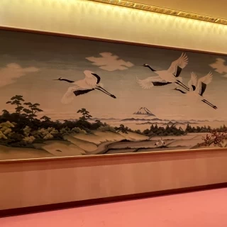 式場控え室に行くまでに飾られていた絵です。