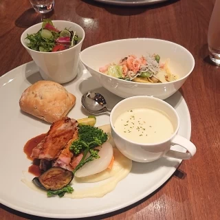 下見時に、無料で戴きましたランチ☀️