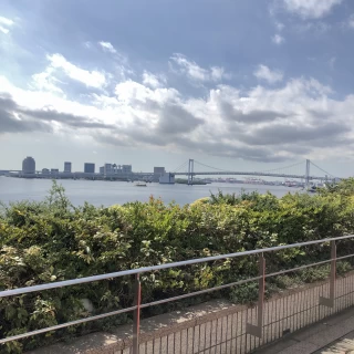 チャペル横のバルコニー 景色 海側