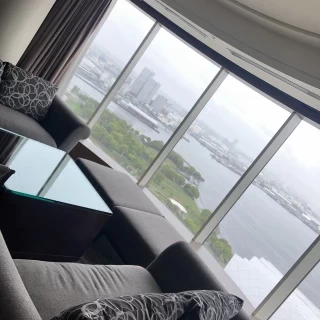 オーシャンビュー会場の横にある小部屋