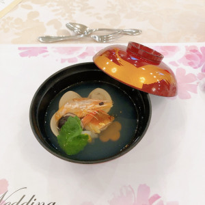 和食のお椀 お出汁がとっても美味しい|658039さんのホテル メルパルク横浜の写真(1780227)