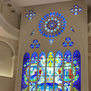 ステンドグラスが綺麗でした|658109さんのGLLARE MARUYAMA(グラーレ マルヤマ)の写真(2585901)