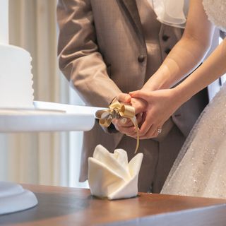 ケーキ入刀
