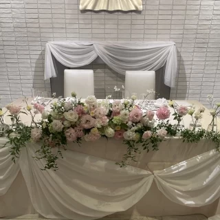 新郎新婦席です