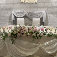 新郎新婦席です