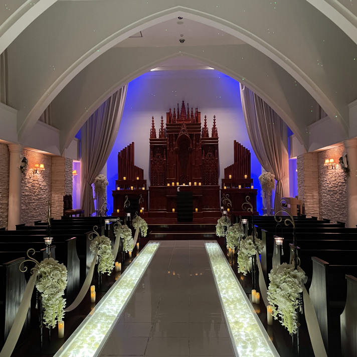 挙式会場です。