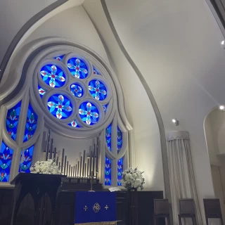 ステンドグラスです