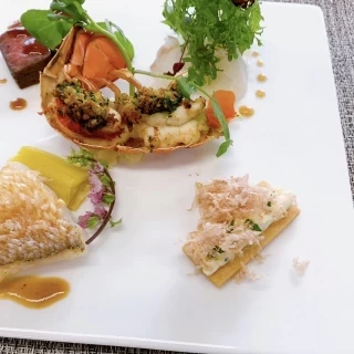 試食の料理です。