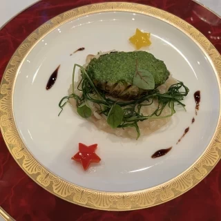 アワビ料理