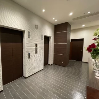 披露宴会場フロア前。