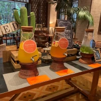 ウェルカムドリンクがおしゃれでした