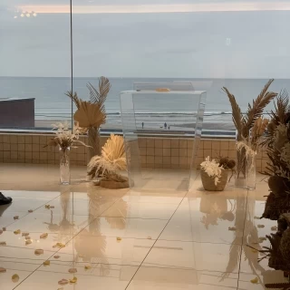 フラワーシャワー後